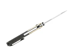 Clairvoyant 154Cm Brass Micarta Black