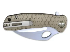 Claw Small Tan Serrated