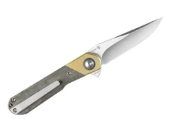 Comet Brass Micarta Green