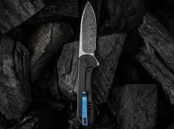 Elementum Damascus Titanium Black