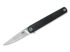 Flame Drop Marble Carbon