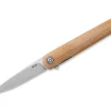 Flame Light Drop Point Micarta Natural