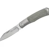 Hug Titanium Micarta Green Two Bolsters
