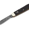 Hunters Knife Mono Damascus Grenadill