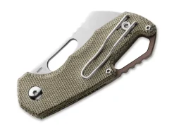 Isonzo M390 Cleaver Micarta Green