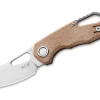 Isonzo M390 Cleaver Micarta Natural