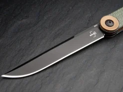 Kaizen Green Canvas Micarta