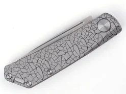 Luna Titanium Grey Crackle