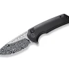 Mini Malice Titanium Black Damascus