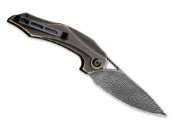 Plethiros Black Brass Damascus