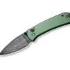 Qubit Aluminum Green Damascus
