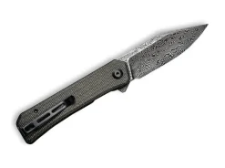 Relic Damascus Micarta Green