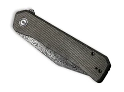 Relic Damascus Micarta Green