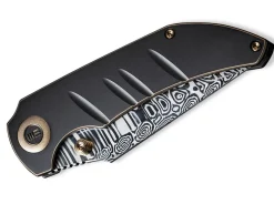 Riff-Raff Bronze & Black Titanium Damascus