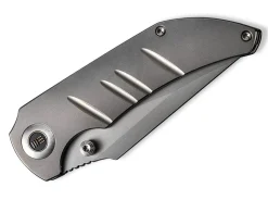 Riff-Raff Polished Bead Blasted Titanium