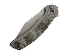 Snick Titanium Micarta Green