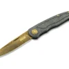Special Run Merlin Damascus Gold